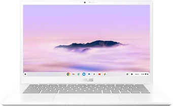 ASUS Chromebook Plus CX34 CX3402CBA-MW0166, Pearl White, Core i5-1235U, 8GB RAM, 256GB Flash