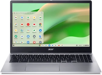 Acer Chromebook 15 CB315-5H-C96V, Sparkly Silver, N100, 8GB RAM, 128GB Flash