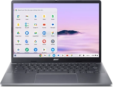 Acer Chromebook Plus 514 CB514-3HT-R2QQ, Steel Grey, Ryzen 3 7320C, 8GB RAM, 256GB SSD