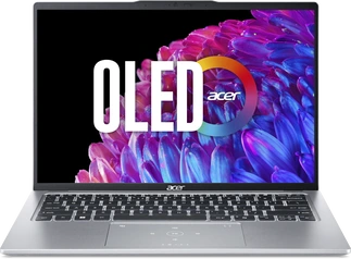 Acer Swift Go 14 OLED SFG14-73-791J, Pure Silver, Core Ultra 7 155H, 16GB RAM, 1TB SSD