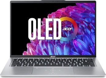 Acer Swift Go 14 OLED SFG14-73-70M3, Pure Silver, Core Ultra 7 155U, 16GB RAM, 512GB SSD