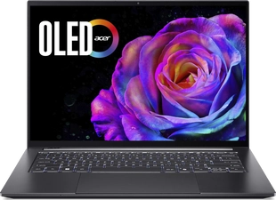 Acer Swift X 14 AI SFX14-61G-R4FV, Titanium Gray, Ryzen AI 7 350, 32GB RAM, 1TB SSD, GeForce RTX 5060