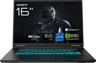 GIGABYTE Gaming A16 CMHI2DE894SH, Black Steel, Core i7-13620H, 16GB RAM, 1TB SSD, GeForce RTX 4050