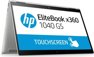 HP EliteBook x360 1040 G5, Core i5-8250U, 16GB RAM, 512GB SSD, LTE