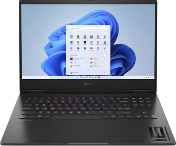 HP OMEN by HP Laptop 16-xd0372ng, Shadow Black, Ryzen 7 7840HS, 16GB RAM, 512GB SSD, GeForce RTX 4050