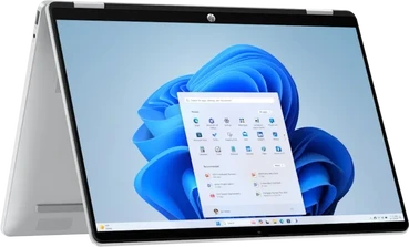 HP OmniBook 5 Flip 14-fp0153ng, Glacier Silver, Core i5-1334U, 16GB RAM, 512GB SSD