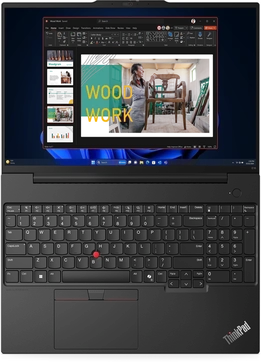 Lenovo ThinkPad E16 G2, Black, Core Ultra 5 125H, 16GB RAM, 512GB SSD