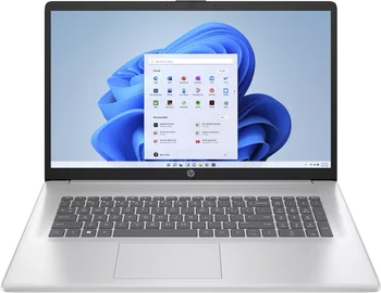 HP Laptop 17-cn3122ng, Natural Silver, N200, 8GB RAM, 512GB SSD