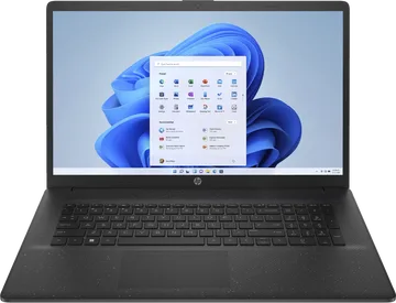 HP Laptop 17-cp3473ng, Jet Black, Ryzen 7 7730U, 16GB RAM, 512GB SSD