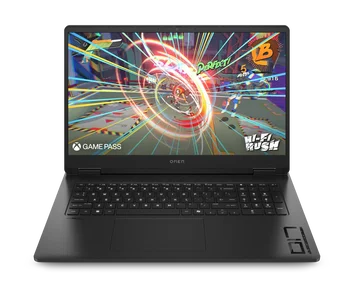 HP OMEN Gaming Laptop 17-db1772ng, Shadow Black, Ryzen AI 7 350, 16GB RAM, 1TB SSD, GeForce RTX 5060