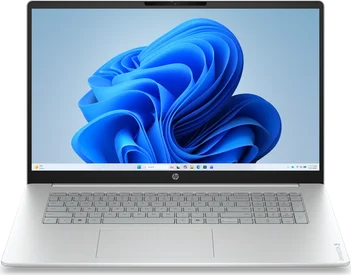 HP OmniBook 3 17-dp0850ng, Glacier Silver, Ryzen 5 40, 8GB RAM, 512GB SSD