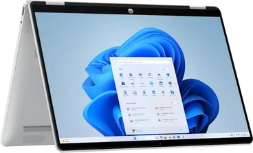 HP OmniBook 5 Flip 14-fp0152ng, Glacier Silver, Core 5 120U, 16GB RAM, 512GB SSD