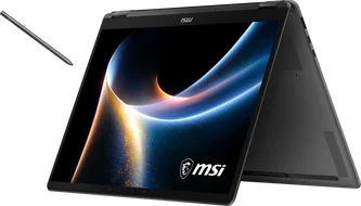 MSI Prestige 14 Flip AI+ D3MTG, Platinum Gray, Core Ultra 9 386H, 32GB RAM, 2TB SSD