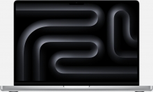 Apple MacBook Pro 14.2" silber, M3 Max - 14 Core CPU / 30 Core GPU, 36GB RAM, 1TB SSD 