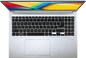 ASUS VivoBook 16 M1605YA-MB601W, Cool Silver (клавиатура Black), Ryzen 5 7430U, 16GB RAM, 512GB SSD