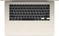 Apple MacBook Air 15", Starlight, M4 - 10 Core CPU / 10 Core GPU, 16GB RAM, 256GB SSD [2025]