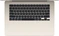 Apple MacBook Air 15", Starlight, M4 - 10 Core CPU / 10 Core GPU, 16GB RAM, 512GB SSD [2025]