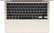 Apple MacBook Air 13", Starlight, M4 - 10 Core CPU / 10 Core GPU, 24GB RAM, 512GB SSD [2025]