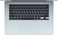 Apple MacBook Air 15", Sky Blue, M4 - 10 Core CPU / 10 Core GPU, 16GB RAM, 512GB SSD [2025]
