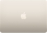 Apple MacBook Air 13", Starlight, M3 - 8 Core CPU / 8 Core GPU, 8GB RAM, 256GB SSD