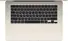 Apple MacBook Air 15", Starlight, M4 - 10 Core CPU / 10 Core GPU, 16GB RAM, 256GB SSD
