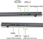 Acer Aspire 14 AI A14-11M-X9PB, Steam Blue, Snapdragon X - X1-26-100, 16GB RAM, 512GB SSD