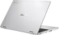 ASUS Chromebook CX1 Flip CX1500FKA-E80046, Transparent Silver, Celeron N4500, 8GB RAM, 128GB Flash