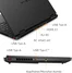 HP OMEN Gaming Laptop 16-ap0902ng, Shadow Black, Ryzen AI 7 350, 32GB RAM, 1TB SSD, GeForce RTX 5070