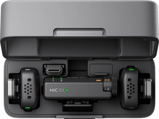 DJI Mic mini, 2 transmitter + 1 receiver + charging case