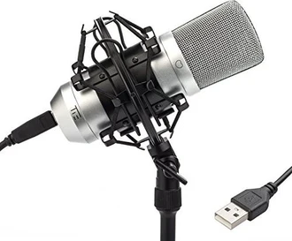 TIE Condensor Mic USB silver