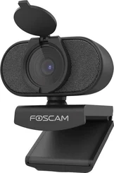 Foscam 4MP webcam black