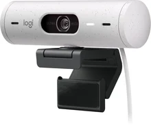 Logitech BRIO 500, grey/white