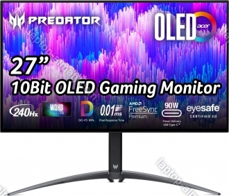 Acer Predator X27Ubmiipruzx, 26.5" 