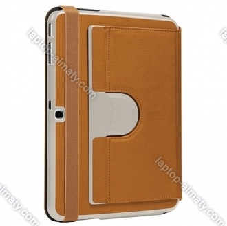 Targus Versavu Slim Galaxy Tab 4 10.1" Rotating Stand case light brown 