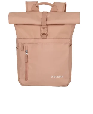 Travelite Basics Rollup laptop рюкзак, 15.6", powder pink