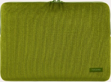 Tucano Second Skin Velluto 15.6" sleeve, green