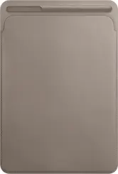 Apple iPad Pro 10.5" leather sleeve, Taupe