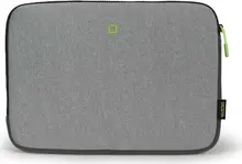 Dicota Skin flow 13-14.1" sleeve, grey/green