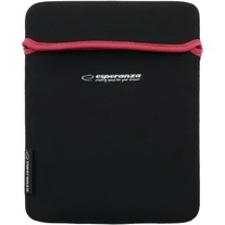 Esperanza neoprene 9.7" sleeve, black/red