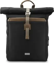Hama Silvan, Laptop-backpack, Rolltop, 16.2" brown
