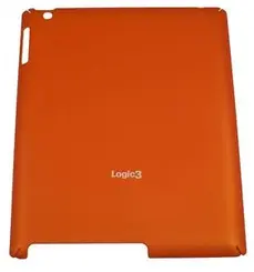 Logic3 Rubberised Hard Shell sleeve for iPad 2 orange