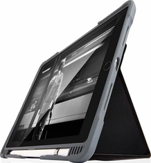STM Dux Plus black/transparent, iPad Pro 10.5"/iPad Air 3