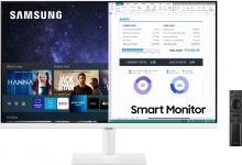 Samsung Smart monitor M5 M50A white, 27" 
