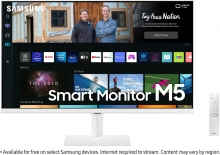 Samsung Smart monitor M5 M50B white, 32" 