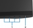 Dell P2219H (without pedestal), 21.5"