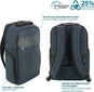 Mobilis Executive 14-16" notebook-рюкзак, black/blue