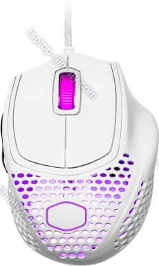 Cooler Master MasterMouse MM720 RGB Gaming mouse white shiny, USB