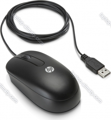 HP optical Scroll-mouse, black, USB