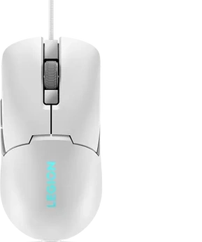 Lenovo Legion M300s RGB Gaming Mouse, Glacier white, USB