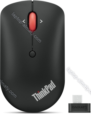 Lenovo ThinkPad USB-C wireless Compact Mouse black, USB